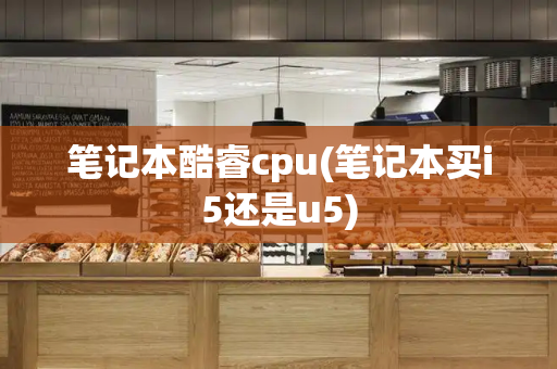 笔记本酷睿cpu(笔记本买i5还是u5)-第1张图片-星选测评
