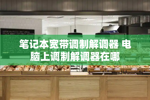笔记本宽带调制解调器 电脑上调制解调器在哪