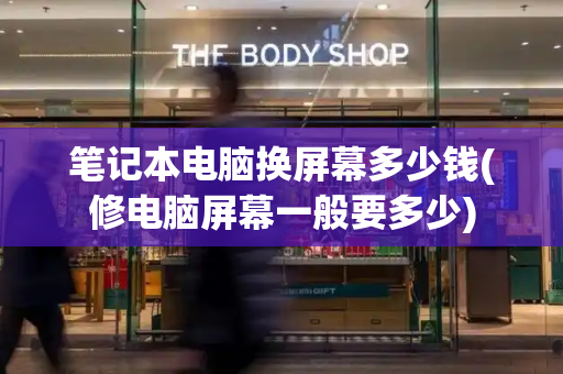 笔记本电脑换屏幕多少钱(修电脑屏幕一般要多少)
