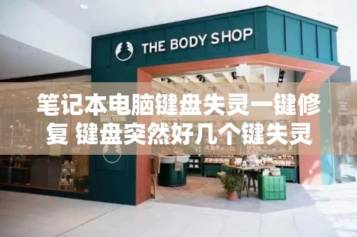 笔记本电脑键盘失灵一键修复 键盘突然好几个键失灵