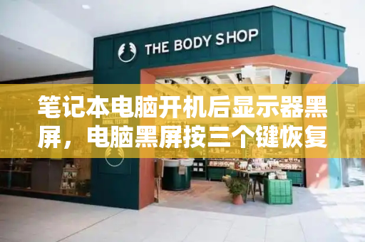 笔记本电脑开机后显示器黑屏，电脑黑屏按三个键恢复-第1张图片-星选测评
