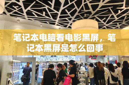 笔记本电脑看电影黑屏，笔记本黑屏是怎么回事