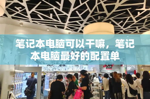 笔记本电脑可以干嘛，笔记本电脑最好的配置单