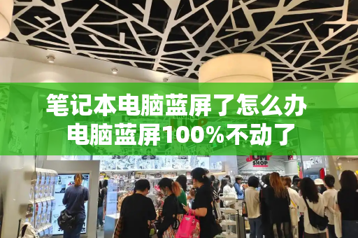 笔记本电脑蓝屏了怎么办 电脑蓝屏100%不动了