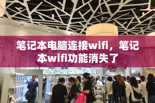 笔记本电脑连接wifi，笔记本wifi功能消失了-第1张图片-星选测评