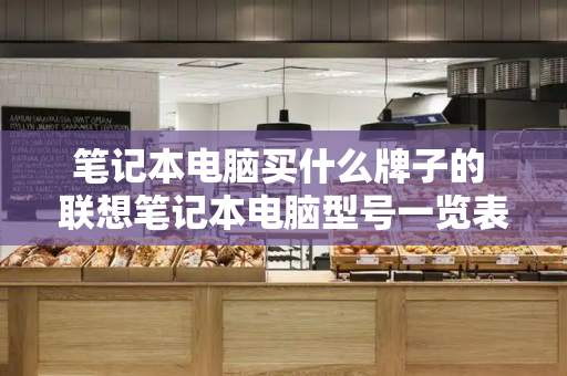 笔记本电脑买什么牌子的 联想笔记本电脑型号一览表-第1张图片-星选测评