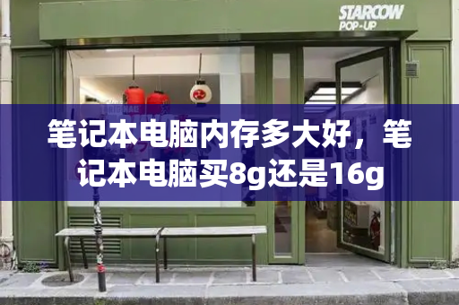 笔记本电脑内存多大好，笔记本电脑买8g还是16g
