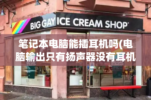 笔记本电脑能插耳机吗(电脑输出只有扬声器没有耳机)