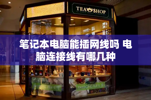 笔记本电脑能插网线吗 电脑连接线有哪几种
