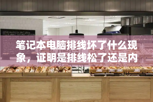 笔记本电脑排线坏了什么现象，证明是排线松了还是内屏坏了