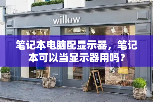 笔记本电脑配显示器，笔记本可以当显示器用吗？-第1张图片-星选测评
