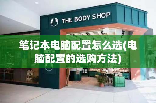 笔记本电脑配置怎么选(电脑配置的选购方法)-第1张图片-星选测评