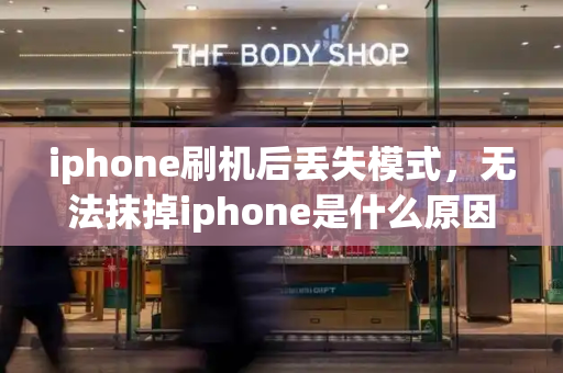 iphone刷机后丢失模式，无法抹掉iphone是什么原因-第1张图片-星选测评
