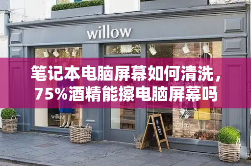 笔记本电脑屏幕如何清洗，75%酒精能擦电脑屏幕吗-第1张图片-星选测评