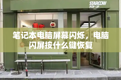 笔记本电脑屏幕闪烁，电脑闪屏按什么键恢复-第1张图片-星选测评