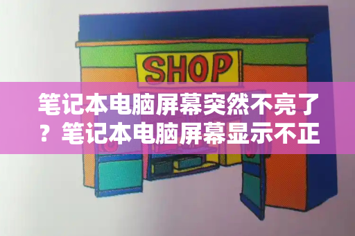 笔记本电脑屏幕突然不亮了？笔记本电脑屏幕显示不正常-第1张图片-星选测评