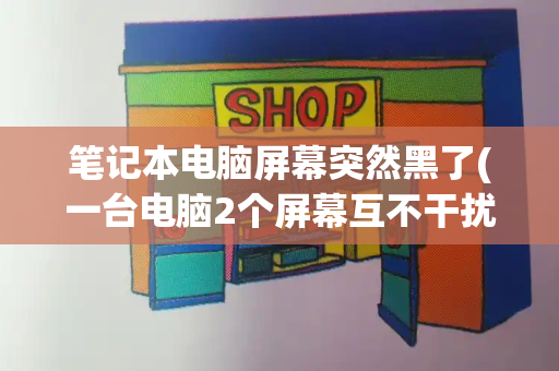笔记本电脑屏幕突然黑了(一台电脑2个屏幕互不干扰)-第1张图片-星选测评