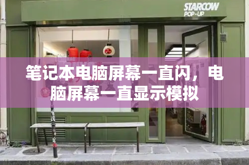 笔记本电脑屏幕一直闪，电脑屏幕一直显示模拟