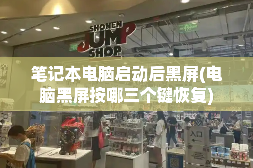 笔记本电脑启动后黑屏(电脑黑屏按哪三个键恢复)