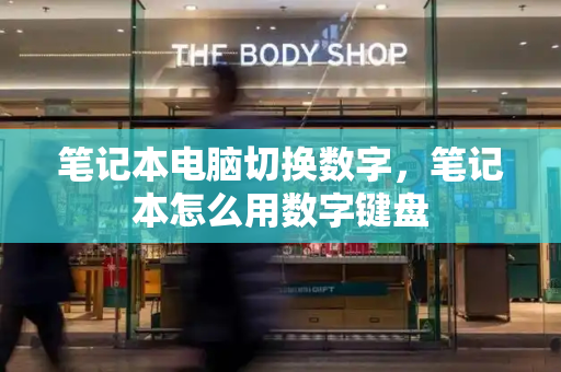 笔记本电脑切换数字，笔记本怎么用数字键盘