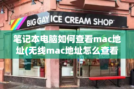 笔记本电脑如何查看mac地址(无线mac地址怎么查看)