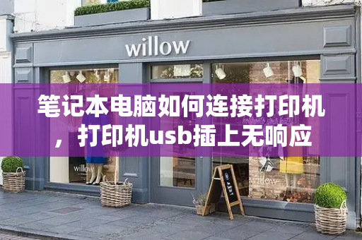 笔记本电脑如何连接打印机，打印机usb插上无响应-第1张图片-星选测评