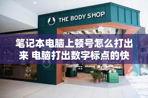 笔记本电脑上顿号怎么打出来 电脑打出数字标点的快捷键
