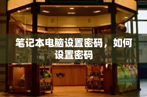 笔记本电脑设置密码，如何设置密码-第1张图片-星选测评