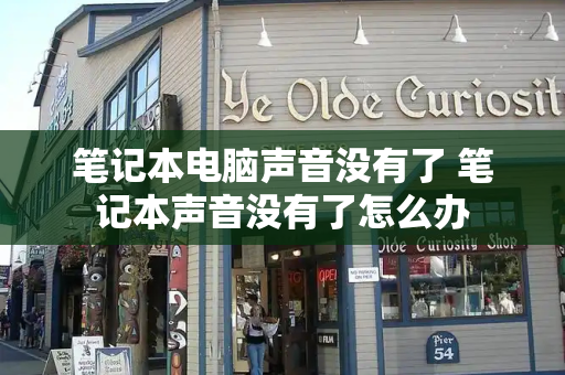 笔记本电脑声音没有了 笔记本声音没有了怎么办