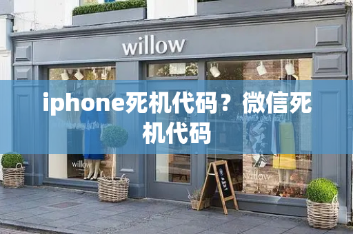 iphone死机代码？微信死机代码