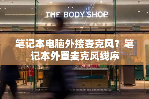 笔记本电脑外接麦克风？笔记本外置麦克风线序-第1张图片-星选测评