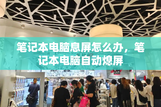 笔记本电脑息屏怎么办，笔记本电脑自动熄屏