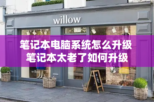 笔记本电脑系统怎么升级 笔记本太老了如何升级-第1张图片-星选测评