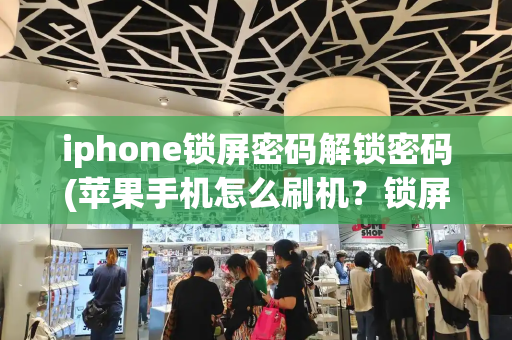 iphone锁屏密码解锁密码(苹果手机怎么刷机？锁屏密码忘了)-第1张图片-星选测评