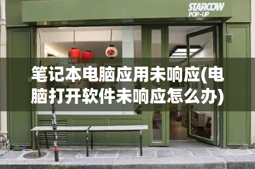 笔记本电脑应用未响应(电脑打开软件未响应怎么办)-第1张图片-星选测评