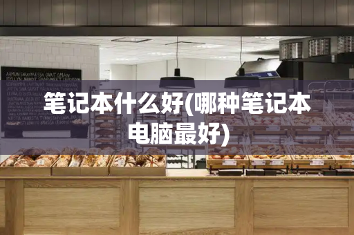 笔记本什么好(哪种笔记本电脑最好)-第1张图片-星选测评