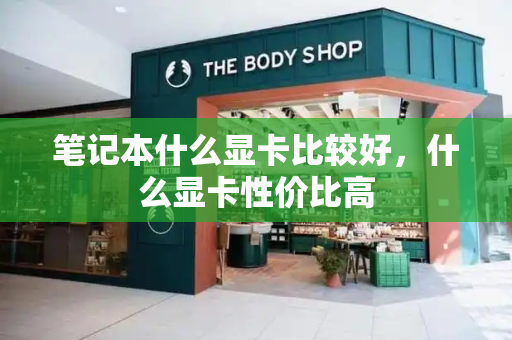 笔记本什么显卡比较好，什么显卡性价比高