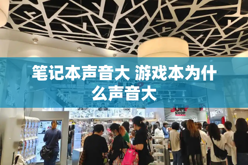 笔记本声音大 游戏本为什么声音大-第1张图片-星选测评
