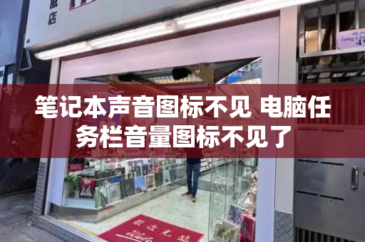 笔记本声音图标不见 电脑任务栏音量图标不见了