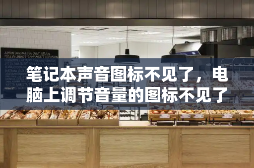 笔记本声音图标不见了，电脑上调节音量的图标不见了