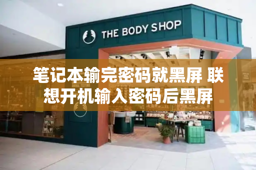 笔记本输完密码就黑屏 联想开机输入密码后黑屏