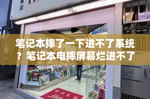 笔记本摔了一下进不了系统？笔记本电摔屏幕烂进不了系统