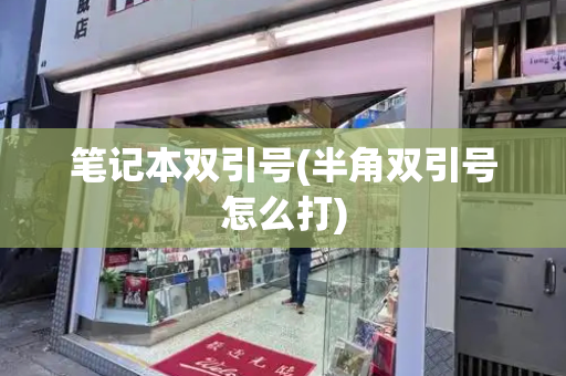 笔记本双引号(半角双引号怎么打)