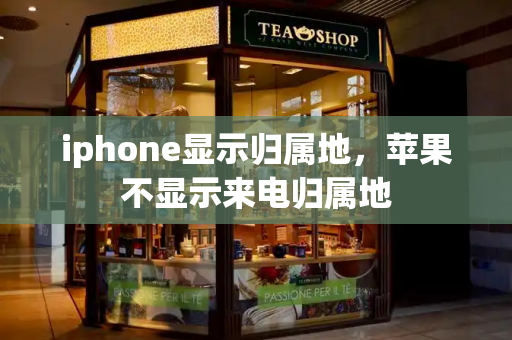iphone显示归属地，苹果不显示来电归属地