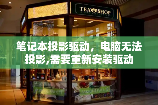 笔记本投影驱动，电脑无法投影,需要重新安装驱动