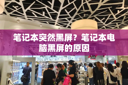 笔记本突然黑屏？笔记本电脑黑屏的原因