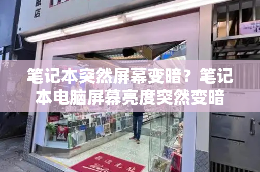 笔记本突然屏幕变暗？笔记本电脑屏幕亮度突然变暗-第1张图片-星选测评