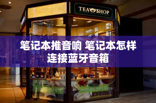 笔记本推音响 笔记本怎样连接蓝牙音箱-第1张图片-星选测评