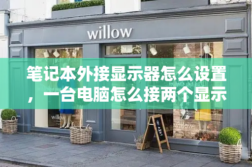 笔记本外接显示器怎么设置，一台电脑怎么接两个显示器-第1张图片-星选测评