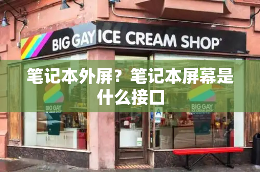笔记本外屏？笔记本屏幕是什么接口-第1张图片-星选测评